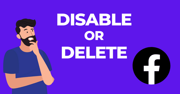 Disable or Delete Facebook Account