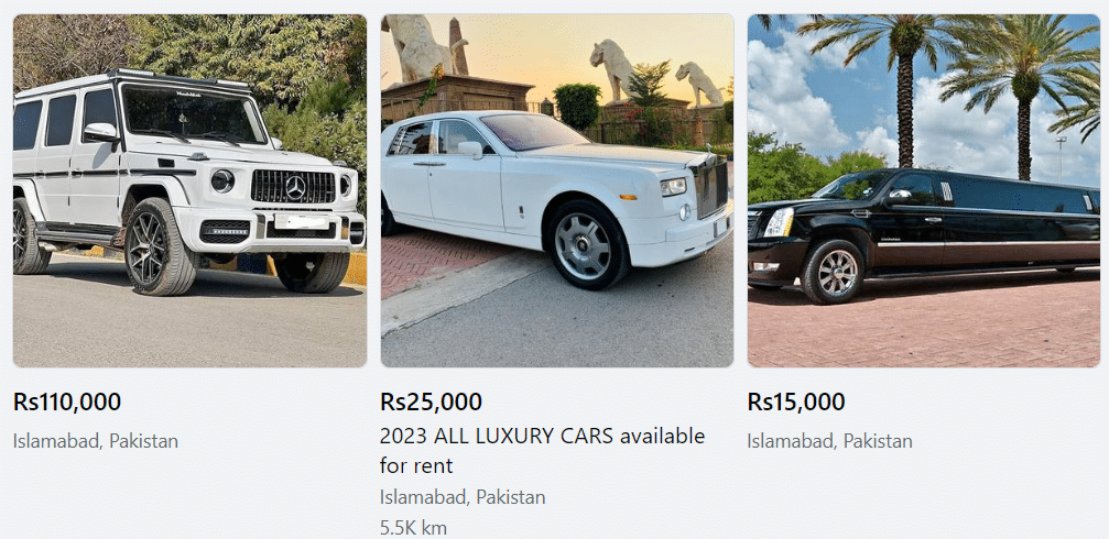 Luxury Cars on Facebook Marketplace