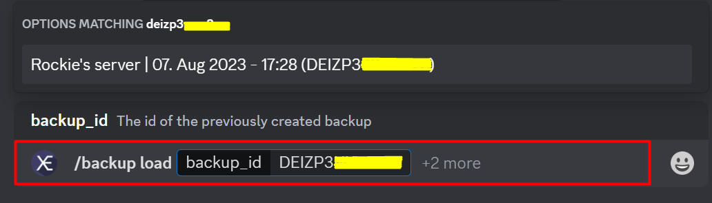 Backup Load on Discord PC
