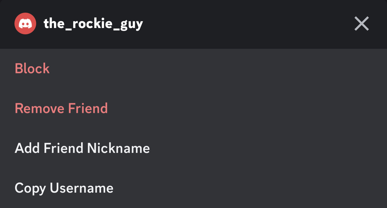 Tap on add friend nickname discord mobile