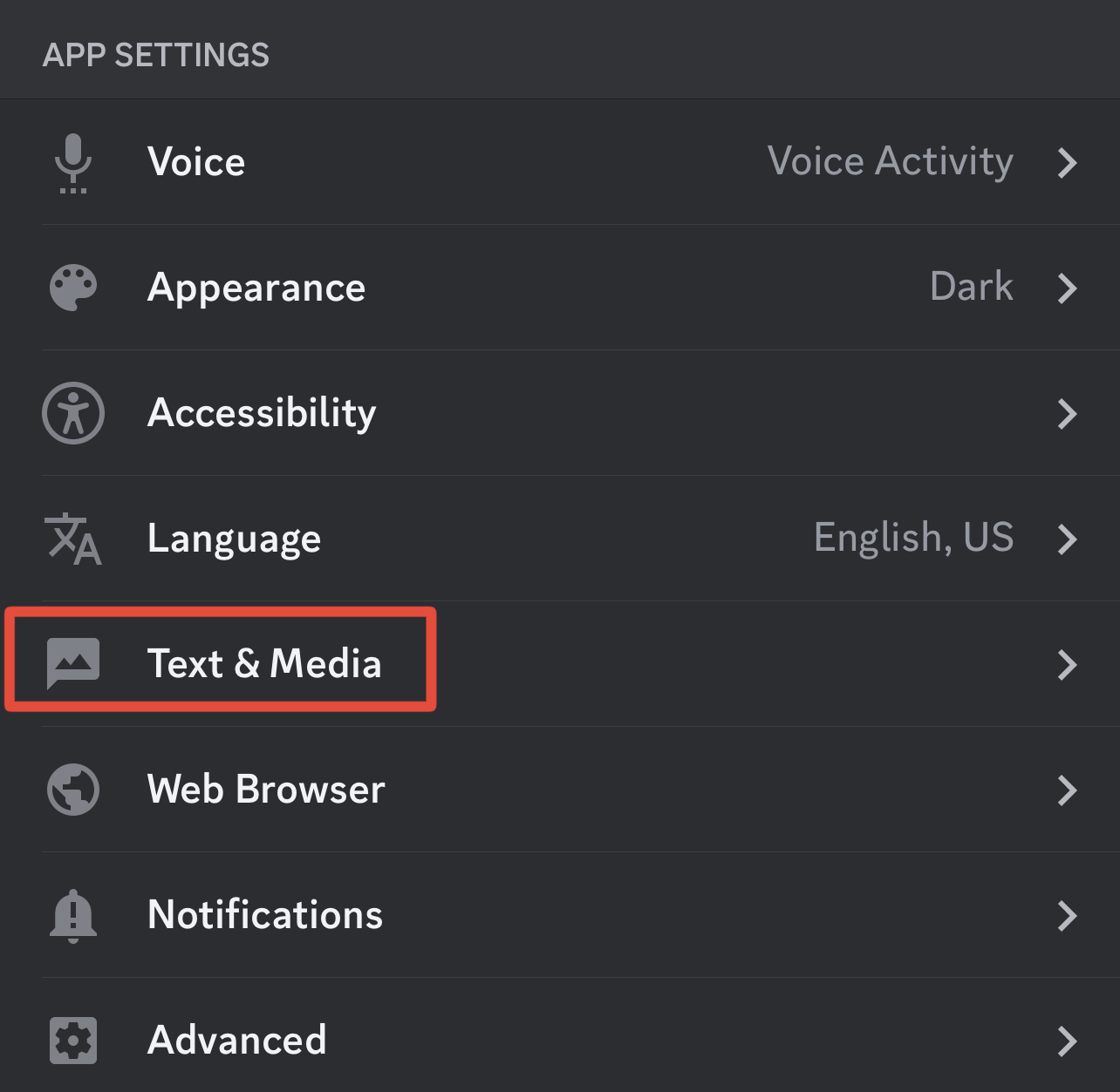Tap on text images on Discord mobile