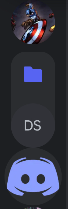 Drag the servers out of folder discord mobile