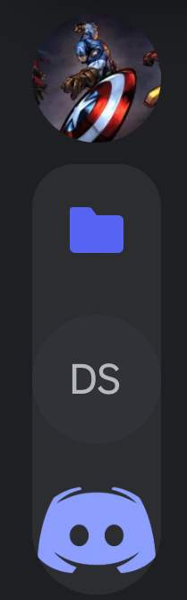 Expand the folder discord mobile