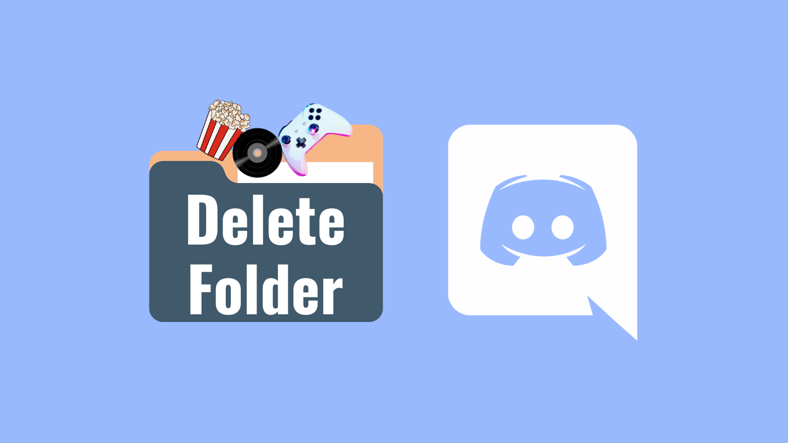 How to delete a folder in Discord